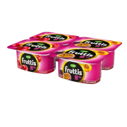 Йогуртный продукт Фруттис СуперЭкстра Вишня/Персик-маракуйя 8% 115 гр. 