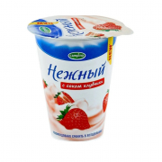 Йогуртный продукт Нежный с соком Клубники 1.2% 320 гр. 