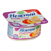 Йогуртный продукт Нежный с соком Персика 5% 100 гр. 