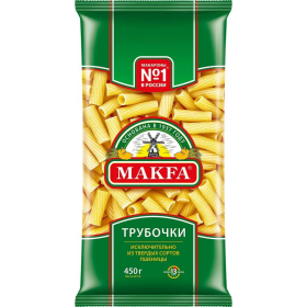 Макаронные изделия МАКФА Трубочки А, в/с 450гр.