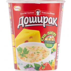 Суп-пюре со вкусом сыра 30гр