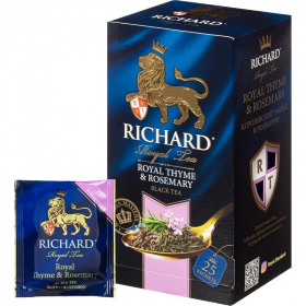 Richard Royal Thyme & Rosemary черный (2г*25) сашет