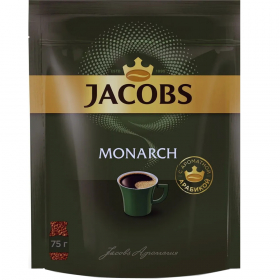Кофе Jacobs Monarch, субл. 75гр*12шт. м/у
