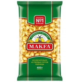 Макаронные изделия Ракушки 400 гр. ТМ 