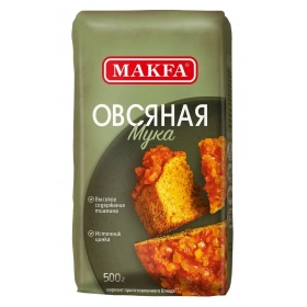 Мука овсяная 0,5кг*6шт  Макфа