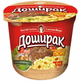 Пюре картофельное со вкусом мяса 40гр