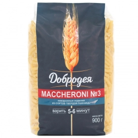 Макар.изд.MACCHERONI № 3 в/с 900гр (ТМ Добродея)