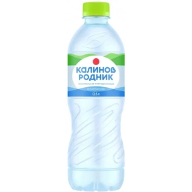 Минеральная вода НЕГАЗ 0,5л. ПЭТ Калинов Родник (Блок 12 шт)